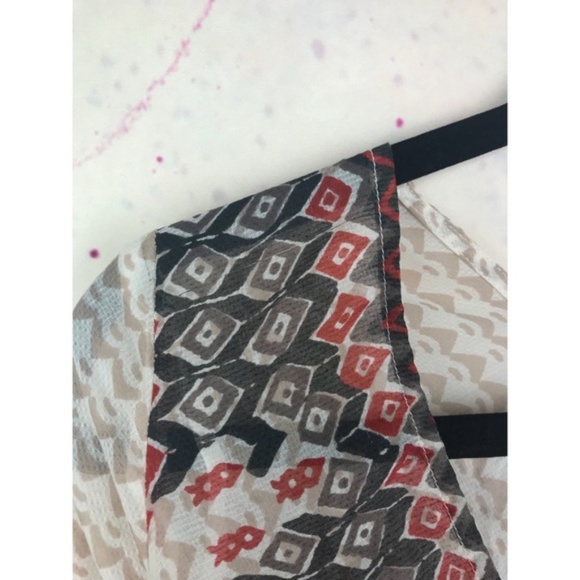 Free People Sheer Boho Tunic -fun festival nights! - Picture 4 of 7